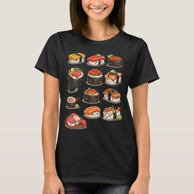 Japanische Küche T-Shirt (Vorderseite)