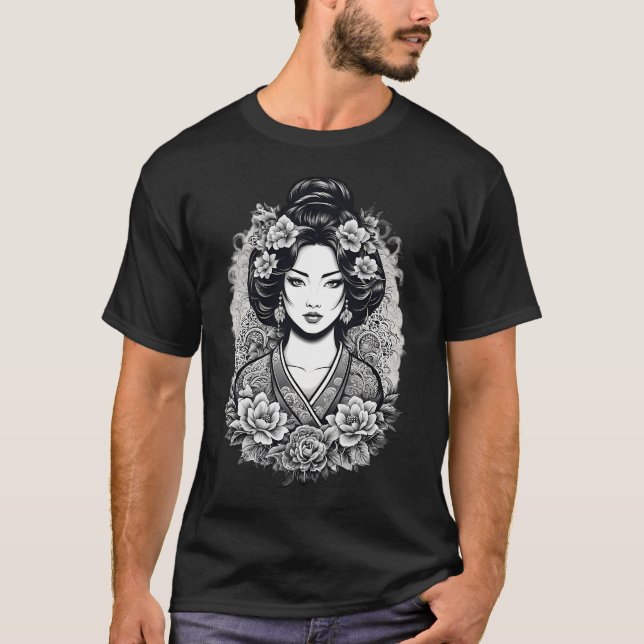 Japanische Kunst 7 T-Shirt (Vorderseite)