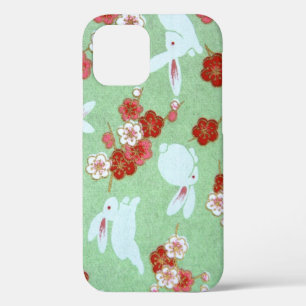 Japanische Kunst - Fall Sakuras und Rabbits iPhone Case-Mate iPhone Hülle