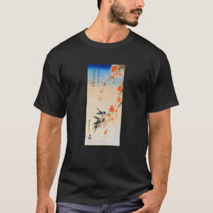 Japanische Kunst Hiroshige Woodblock Kunst Klassis T-Shirt