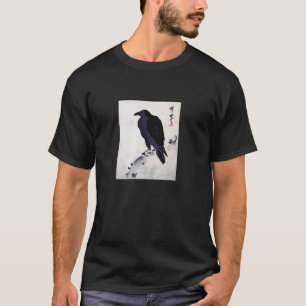 Japanische Kunst Japans Kyosai Crow Raven T Shirt