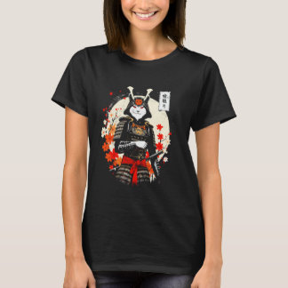 Japanische Kunst Katzen Tee Japan Krieger Retro Ka