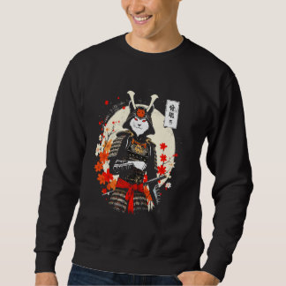 Japanische Kunst Katzen Tee Japan Krieger Retro Ka