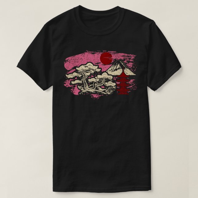 Japanische Kunst T-Shirt (Design vorne)