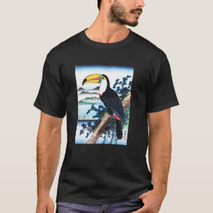 Japanische Kunst Toucan Kyosai Vintage Japan Kunst T-Shirt