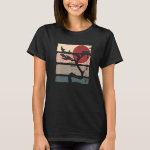 Japanische Kunstgärtnerei Buddhistin Zen Japan Ret T-Shirt