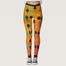 JAPANISCHE KÜNSTLERIN KORIN PATTERN DRUCKTE LEGGIN LEGGINGS
