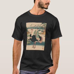 Japanische Kunstwerke aus StraußenKyosai Vintag T-Shirt