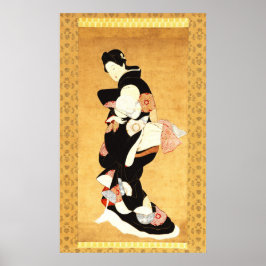 Japanische Lady Poster