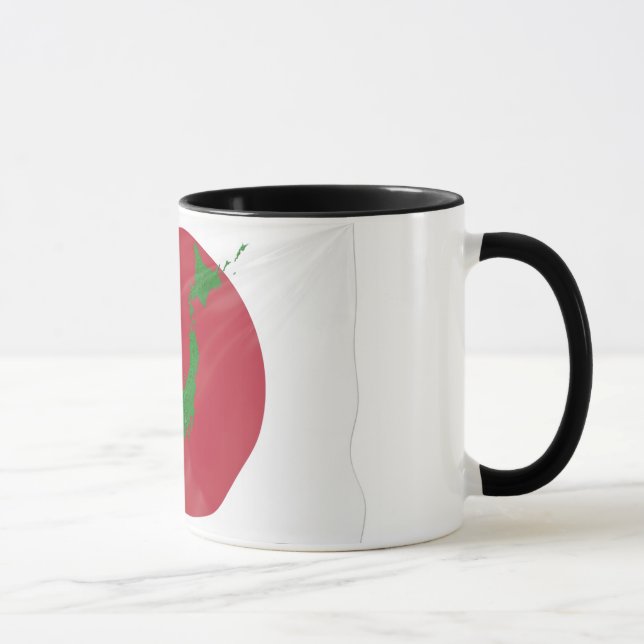 Japanische Landesflagge Tasse (Rechts)