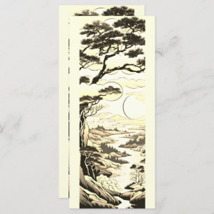 Japanische Landschaft Ink Art Nr. 2