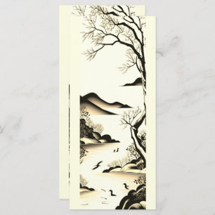 Japanische Landschaft Tinte Art Nr. 3