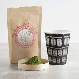 Japanische Lanterns Paper Cups Pappbecher