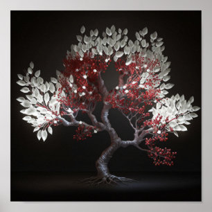 Japanische Leaf Tree Poster