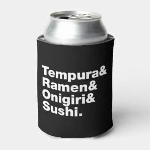 Japanische Lebensmittel Tempura & Ramen & Onigiri Dosenkühler