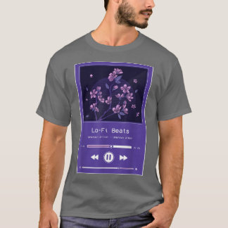 Japanische Lofi Ästhetik Sakura Cherry Blossom Flo T-Shirt