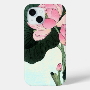 Japanische Lotusblume Vintage Fine Art Case-Mate iPhone Hülle