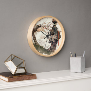 Japanische Mädchen-Uhr Uhr