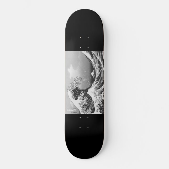 japanische Malwelle, Skateboard (Vorderseite)