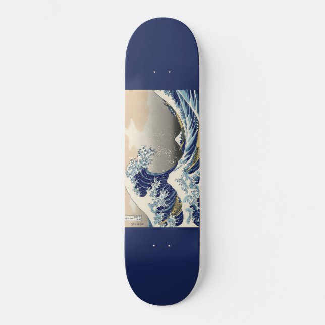 japanische Malwelle, Skateboard (Vorderseite)
