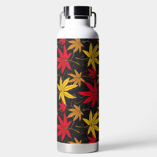 JAPANISCHE MAPLE LEAF (SCHWARZ) TRINKFLASCHE