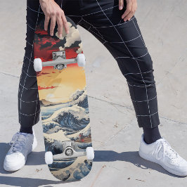 Japanische Meisterschaft in Wellen Skateboard