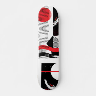 Japanische Nacht Skateboard