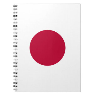 Japanische Nationalflagge Nisshoki Notizblock