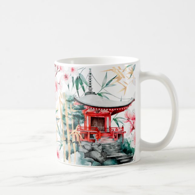 Japanische Pagode Kaffeetasse (Rechts)