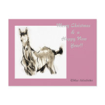 Japanische Pferde Samurai Art Reittier sumi