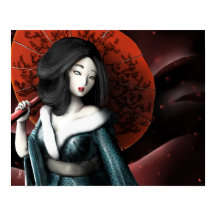 Japanische Prinzessin - Taketori Monogatari