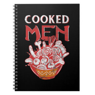 Japanische Ramen Food Pun Spaß gekochtes Geschenk Notizblock