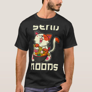 Japanische Ramen-Nudeln Katze 1 T-Shirt