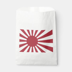 Japanische Reichsflagge der aufgehenden Sonne, Edo Geschenktütchen
