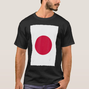 Japanische Retro-Vintage Nationalflagge Japan T-Shirt