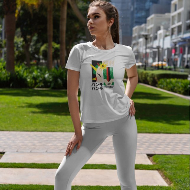 Japanische Roboter-Illustration T-Shirt (Von Creator hochgeladen)