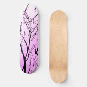 Japanische rosa Kirschblüte Skateboard