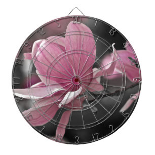 Japanische Rosa-Teller-Magnolie Dartscheibe