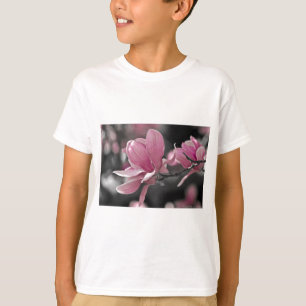 Japanische Rosa-Teller-Magnolie T-Shirt