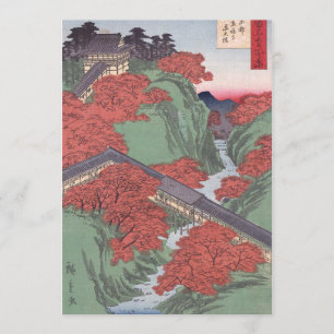 Japanische Rotapfel Einladung