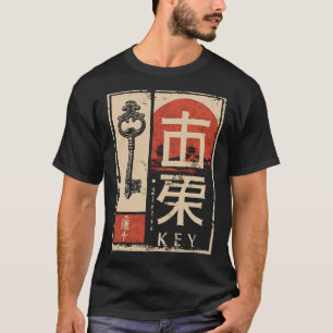 Japanische Rote Sonne - Kunst T-Shirt
