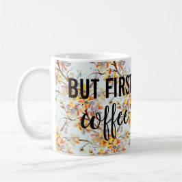 Japanische Sakura Cherry Tree Blume Typografie Kaffeetasse