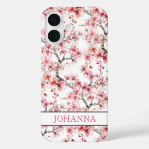Japanische Sakura-Kirschblüten iPhone 16 Hülle