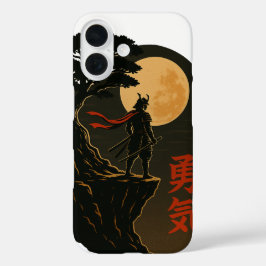 Japanische Samurai Designer-Handy-Abdeckung iPhone 16 Hülle