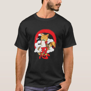 Japanische Samurai-Katze für alle Katzen T-Shirt