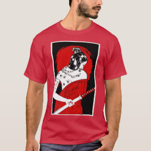 Japanische Samurai Kulturlandschaft Vintag Sakura T-Shirt