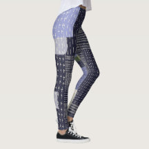 Japanische Sashiko-Stiche ähneln dem Muster