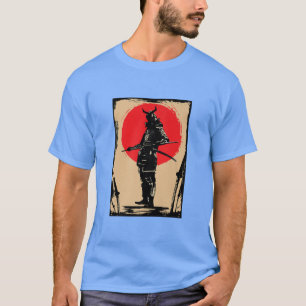 Japanische Schwertmänner Samurai Bushido Miyamoto T-Shirt