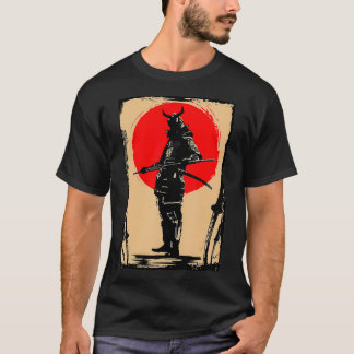 Japanische Schwertmänner Samurai Bushido Miyamoto  T-Shirt