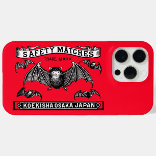 Japanische Sicherheitsmatten Art Bats Case-Mate iPhone Hülle